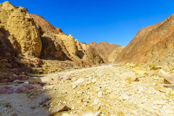 istock Shkhoret Canyon, Massive Eilat Nature Reserve 1390036519