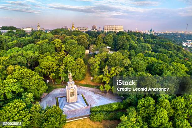 The Saint Vladimir Monument In Kiev Ukraine Stock Photo - Download Image Now - Vladimir - Russia, Large, Monument