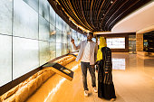 istock Couple experiencing history in At-Turaif visitor’s centre 1390040528