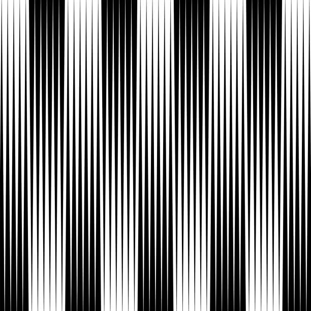 Vector illustration of Vertical fading pattern of lines