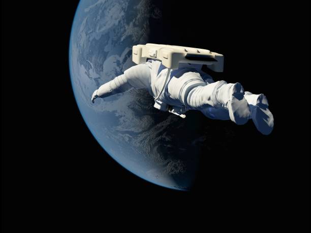 istock Flying above the Earth. 1390049460