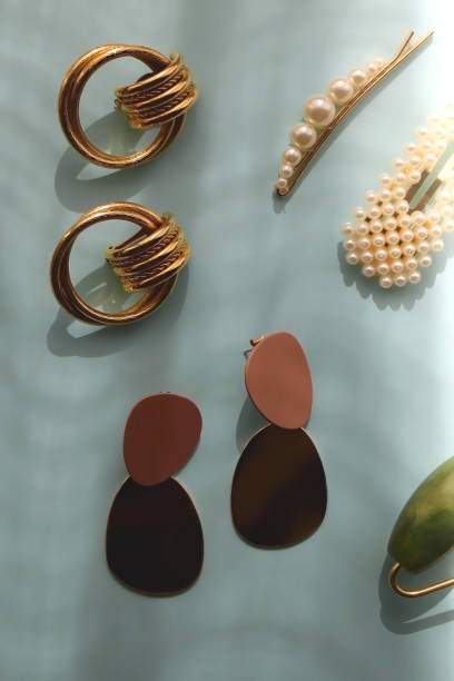 istock Beauty Products and Gold Accessories 1390051232