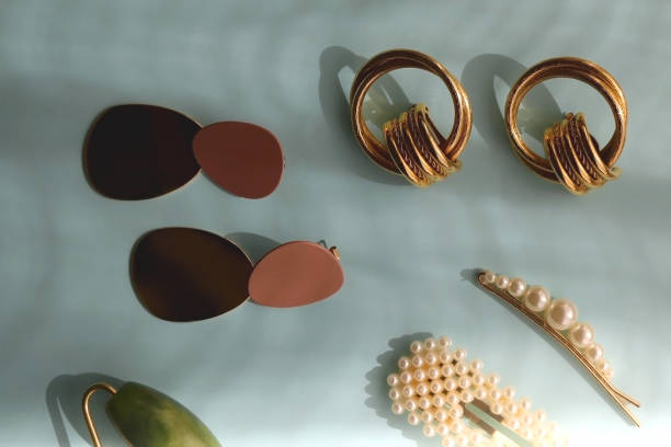 istock Beauty Products and Gold Accessories 1390051233