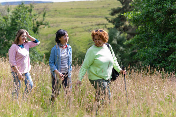 istock Senior Women Hiking in Summer 1390053957