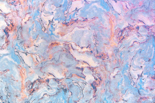 istock Abstract art  blue yellow texture background 1390056566