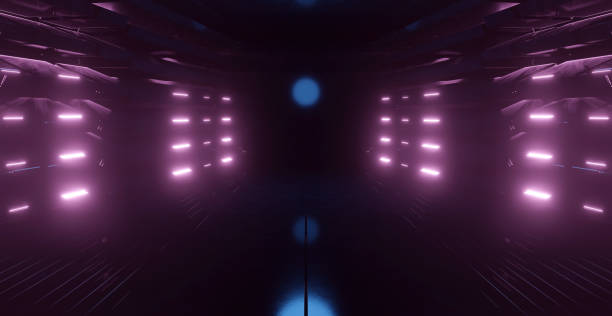 istock Marble Pedestal Platform Tunnel Space Dark Grey Abstract Background 3D Render 1390060707