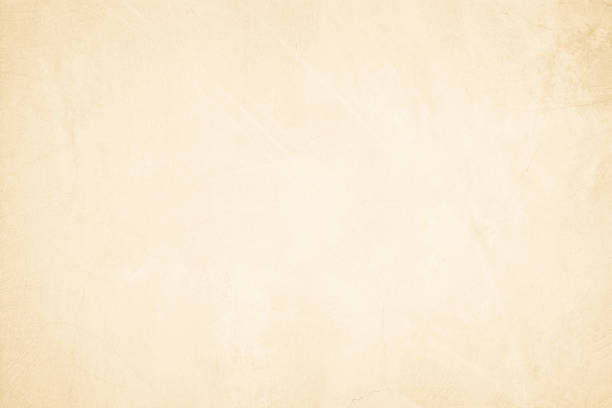 istock Old concrete wall texture background. Close up retro plain cream color cement material surface rough for show or advertise promote product content on display and brown paper design element concept. 1390066447