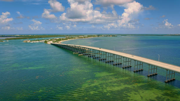 istock Rickenbacker Causeway heading toward Virginia Key 1390068068