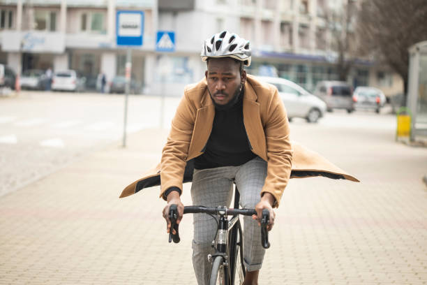 istock A man cycling on his way to work 1390070018