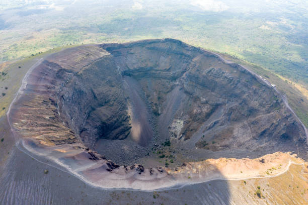 istock View into the Vesuv volcano crater 1390077205
