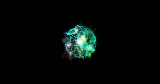 istock White HUD Circle User Interface on Isolated Black Background. Video recording with 4K motion graphics overlay mode. 1390079545