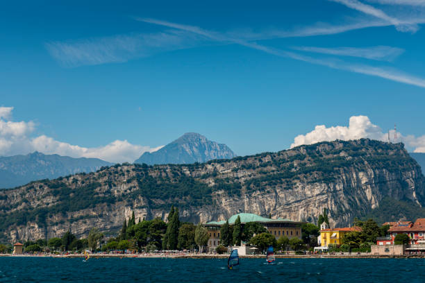 istock windsurfing on Lake Garda in Italy 1390084030