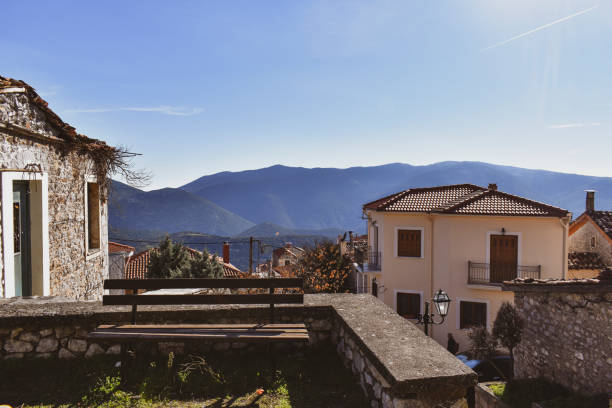 istock view of Arachova 1390098830