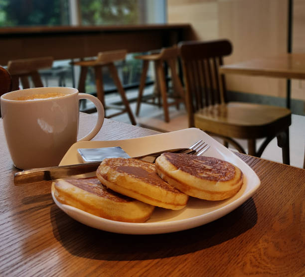 istock Little Pancake and Coffee Breakfast 1390098851