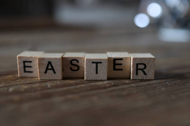 istock The word EASTER is laid out from wooden cubes 1390102071