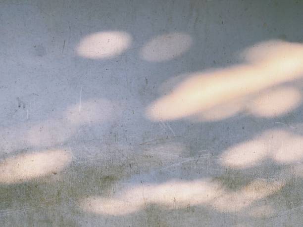 istock Top view of old wall with bokeh circle light. 1390102801