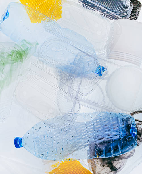 istock Abstract background from the garbage selected for recycling, close-up 1390103032