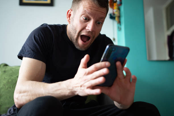 istock Young man received good news 1390108776