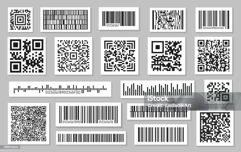 Bar Kode Rokok Barcode Hitam Pelabelan Barcode Kode Qr Untuk Produk Stiker Untuk ...
