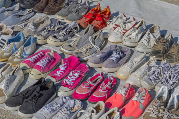 istock Sneakers at Flea Market 1390115460
