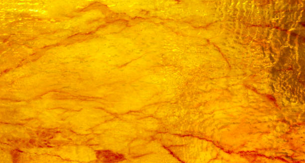 istock Golden marble background abstract design 1390115914