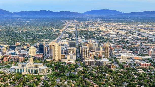 istock Downtown Salt Lake City Panoramic 1390122071