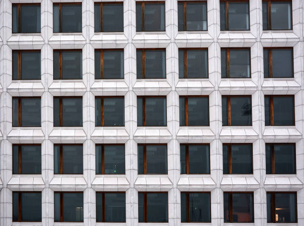 istock Architectural background- windows and home wall from white wall and windows 1390124186