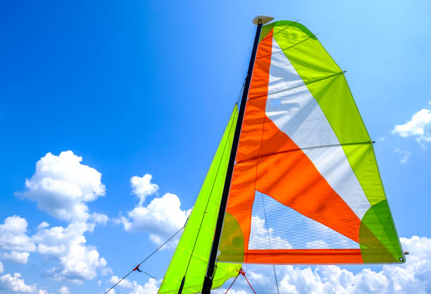 istock colorful sail of a catamaran 1390136392