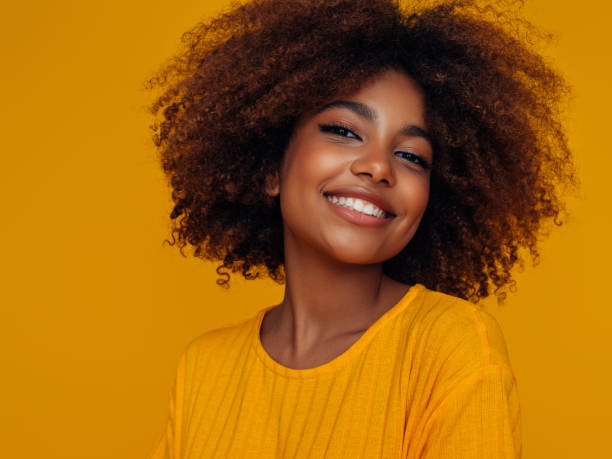 istock Beautiful girl with curly hairstyle 1390139162