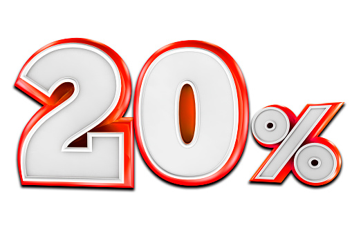 Il 20 Per Cento Di 100