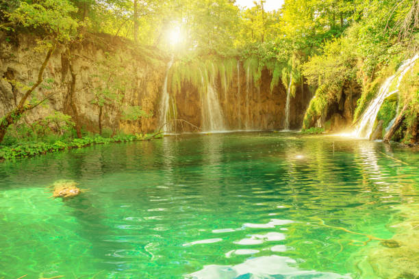 istock Galovacki Buk waterfall in Plitvice Lakes 1390150140