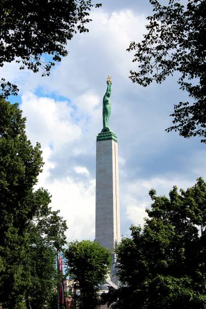 istock The Freedom Monument, Riga, Latvia 1390156886