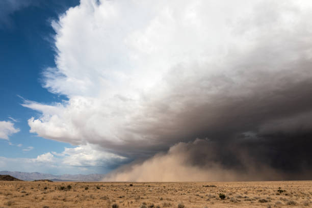 istock Haboob dust storm in the desert 1390167959