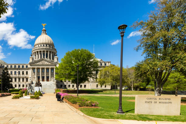 istock The Mississippi Capitol Building in Jackson, MS 1390193618