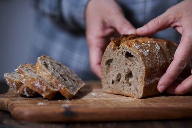 istock artisan bread: homemade rye loaf 1390201349