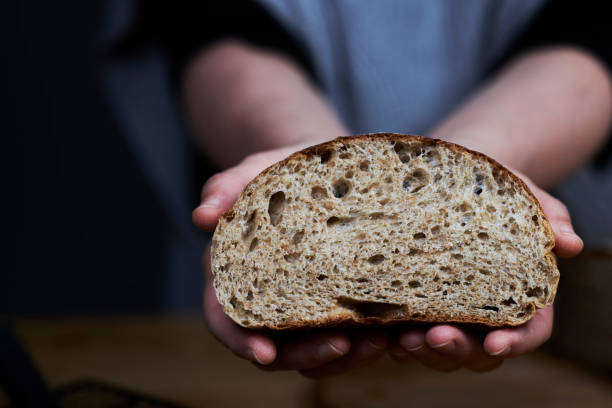 istock cross section of artisan wholegrain bread 1390201905