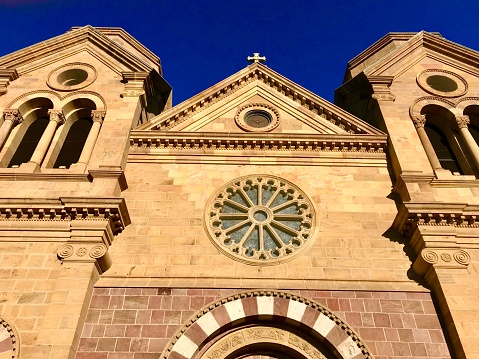 Saint Francis Cathedral is a Roman Catholic Church in downtown Santa Fe, New Mexico