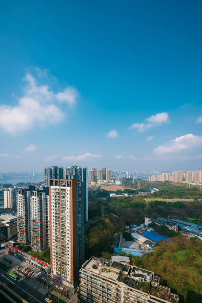 istock Sunny Chongqing city skyline 1390212640