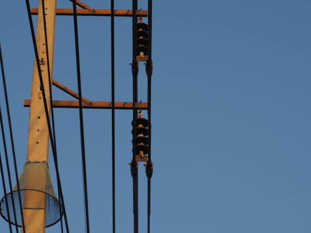 istock Saturn and high voltage lines against the sky 1390213782