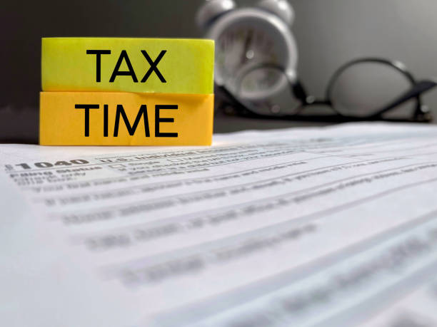 istock Tax-filling Concept 1390219513
