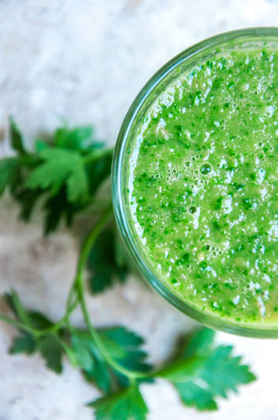 istock Green Smoothies with Parsley 1390224282