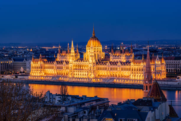 istock The Budapest parliament 1390229166
