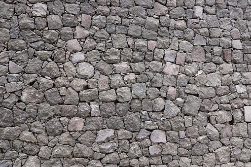 a Gray stone wall texture pattern background