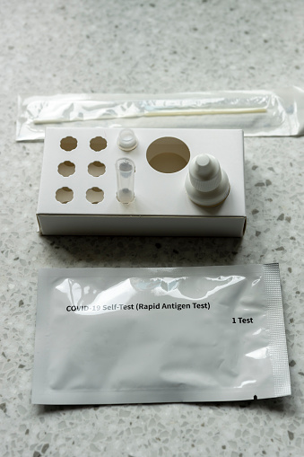 Covid lateral flow Self test kit
