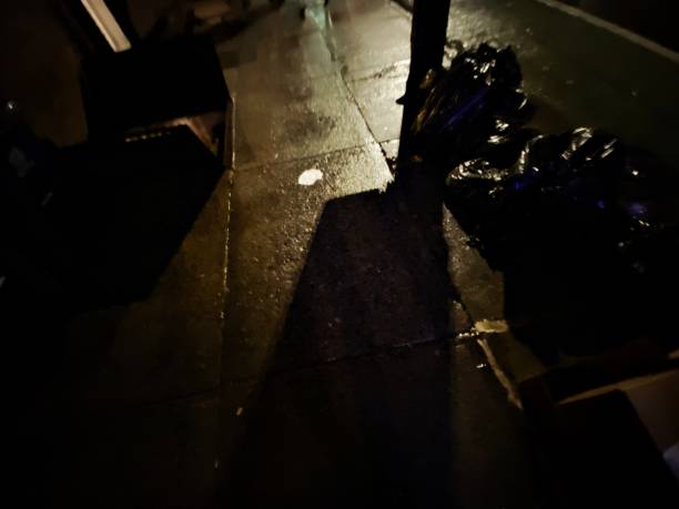 istock Wet Night in Brooklyn, NY 1390275088