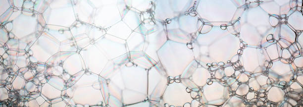 istock Abstract background and texture of soap bubbles close up 1390276085