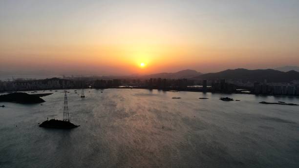 istock island sunset landscape 1390278898