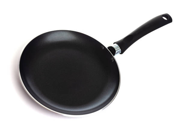 istock kitchen pan with black non-stick coating on a white background 1390278900