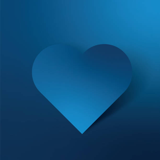 istock Happy valentines day with symbol 3d heart shape on gradient color background.  Vector stock illustration 1390285553
