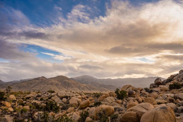 istock Storm Clouds Over Boulder Field from the Window Trail 1390291047